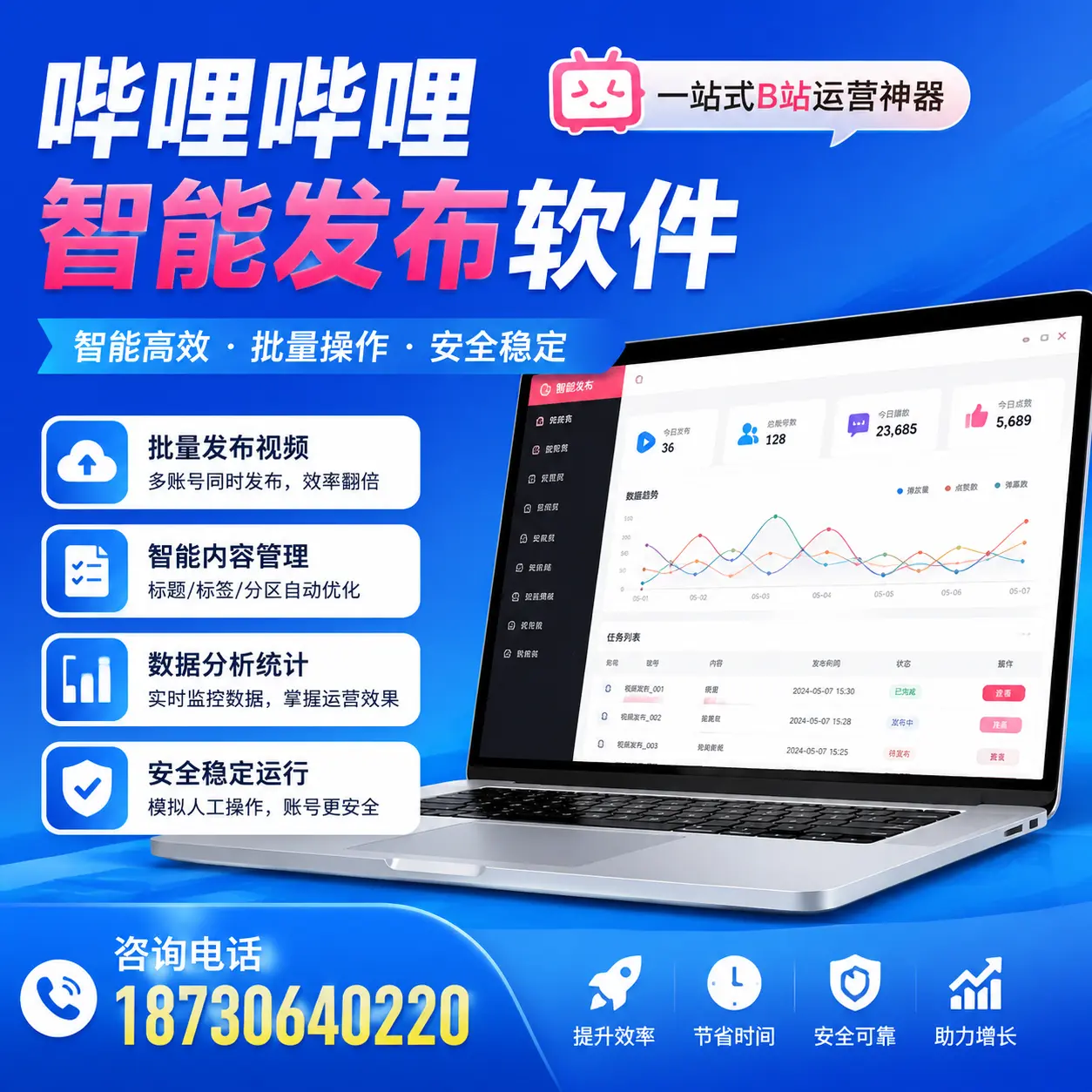 如何通过哔哩哔哩智能发布软件提升 延安 企业曝光率